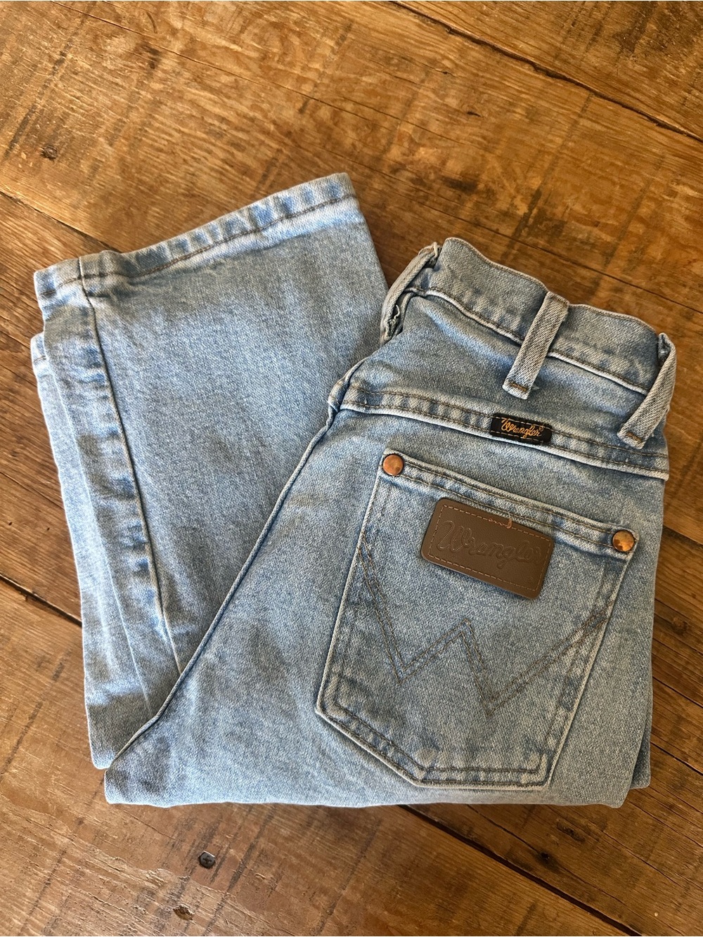 Wrangler Women’s Light Blue Boot Cut Jeans